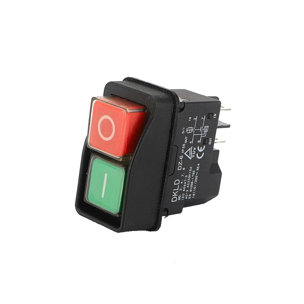 Push Button DKLD Waterproof Electromagnetic Switch Stable Performance Long Using Safety Switches Home DKLD/DZ-6