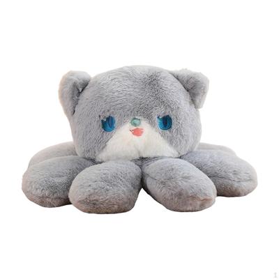 Creative Stuffed Animals Cat Adorable Kids Cuddly Plush Doll Hugging Toy Soft Pillow for Birthday