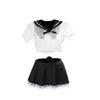Sex Underwear Lace Bubble Sleeves Uniform Passion Seduction Hot Female Uniform Passion Sailor Transparent Suit
