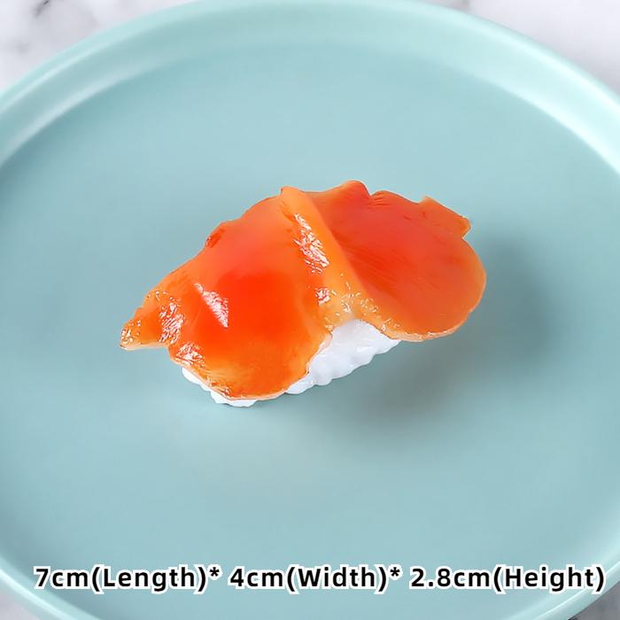 Kawaii Artificial Sushi Fridge Magnets 3D Stylish Foods Magnetic Stickers for Home Decor Photography Props Cute Resturant Props