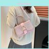 Minimalist Small Crossbody Bag Pu Material With Inner Phone Pocket For Street Fashion