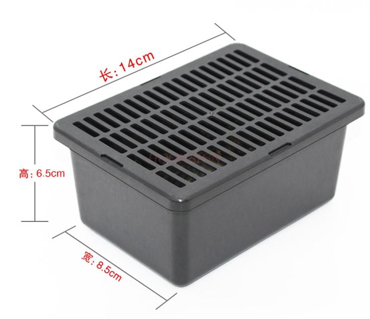 Mehrzweck-Kriechkasten Kleintier Atmungsaktive Verpackungsbox Kunststoff Zuchtbox Gehörnte Frosch Schildkröte Hamster Box