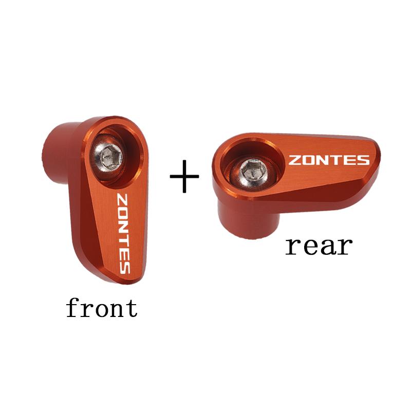 Motorcycle CNC Aluminum Front Rear Wheel ABS Sensor Guard Protection Accessories For ZONTES 368G 368D 368E 368M 368K 350D 350E