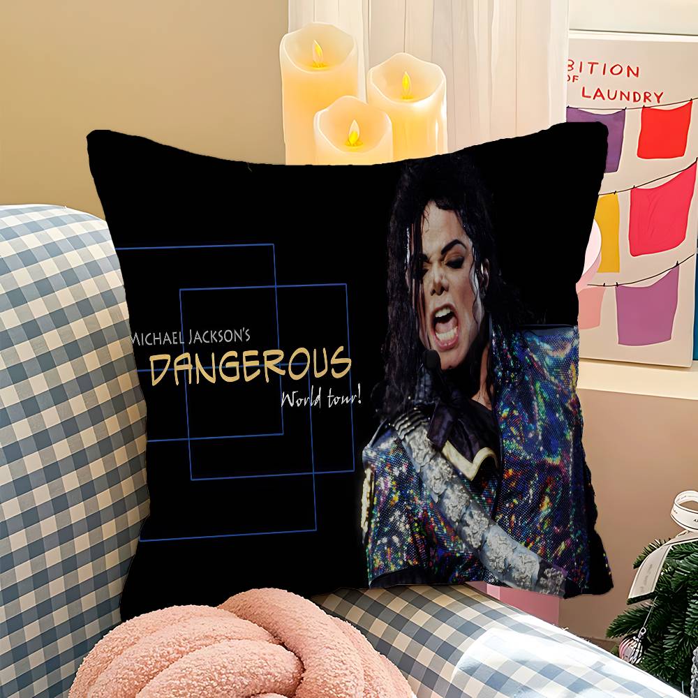 Famous Singer MMichael JJackson pillow cover sofa cushion cover home room decoration children gift