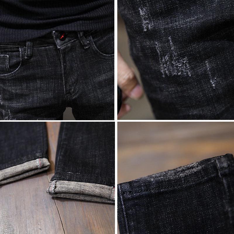 Trendy Slim-Fit Men's Skinny Jeans - Autumn Edition