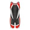 Maillot de catch pour garçons Color Block Sans manches Longueur cuisse Combinaison de sport Entraînement Exercice Cyclisme Combinaison