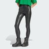 adidas Originals Faux Leather Leggings Women Bottoms Black IY9022