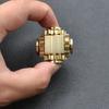 Gear Cube Spinner Finger Copper Mechanical Gyro  Linkage Hand Spinner Fingertip Adult Decompression Edc Toys