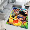 Cartoon dragon image Dragon Ball anime game rug, suitable for game rooms, bedrooms, living rooms, sofas, and other home décor;