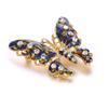 New Versatile Rhinestone Enamel Butterfly Brooch