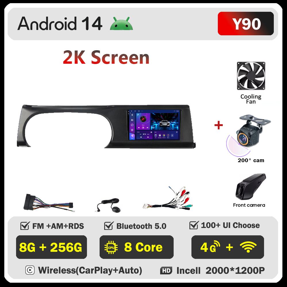 For KlA Seltos KX3 2020 Car Multimedia Video Player Smart Car Systems Mirror Link GPS Navigation Android 14 Autoradio 5G Wifi
