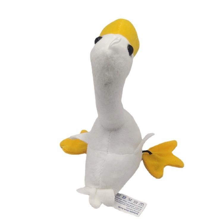 Goose Plush White Stuffed Doll Animal Hanging Decoration Soft Toy Gift Birthday