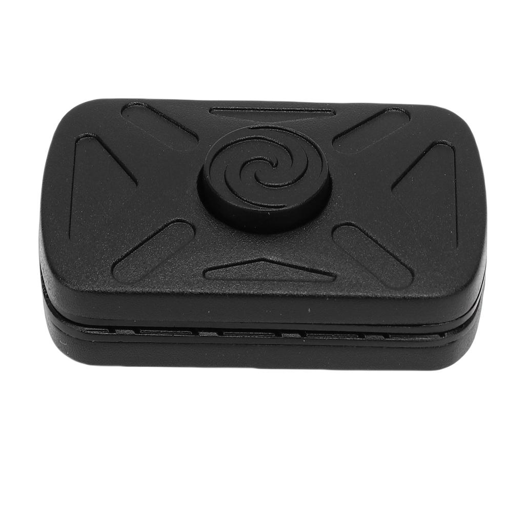 Push Slider for Fancy Play Zinc Alloy Magnetic Fingertip EDC Toy Rotatable Compact Handheld for Home Office Black