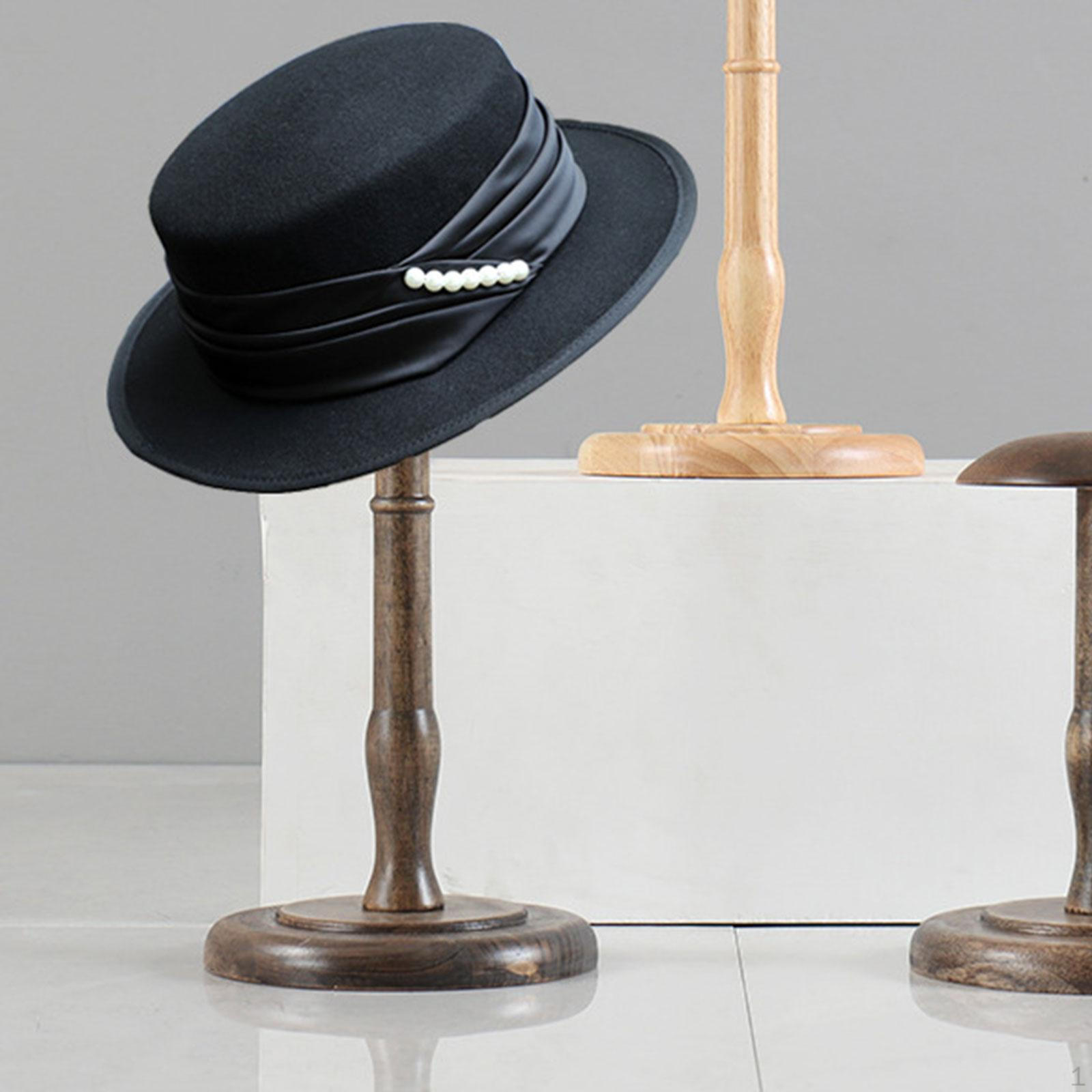 

Підставка для капелюхів і кепок Підставки для виставок для укладання волосся Стійкий куполоподібний дизайн Міцний портативний не ковзає long_brown