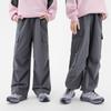 ZUOXI Girls' 2025/2026 Collection Outdoor Cargo Parachute Pants