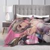 Overwatch Mercy Blankets  Soft Warm Fluffy Plush Bedding Throws For Couch Bed Picnic Flannel Bedspread Bed Cover