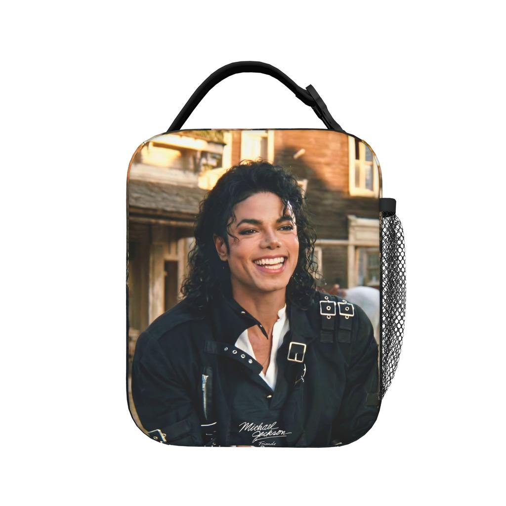Singer Michael Jacksons MJ Tour 2026 Thermal Insulated Lunch Bags Travel Portable Food Container Bags Thermal Cooler Lunch Boxes