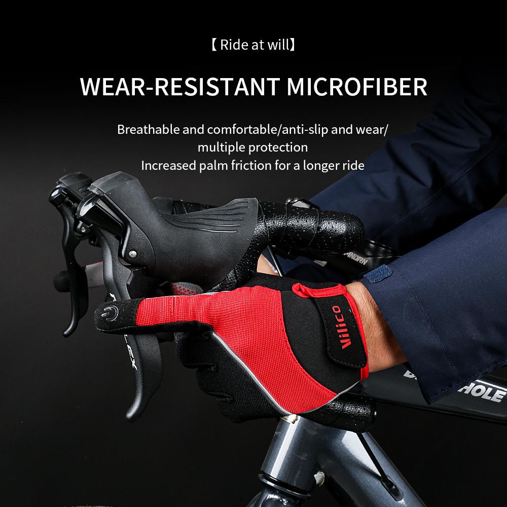 Mtb Cycling Gloves Black Touch Screen Men Women Road Bike Gloves Silicone Gel for Gym Riding Bicycle Motorcycle