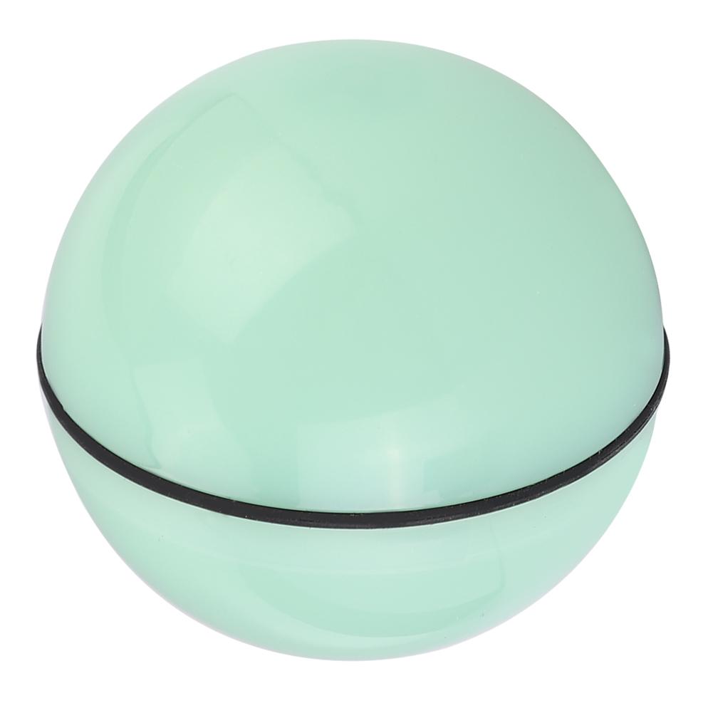 ABS USB Aufladen Smart LED Leuchtendes Licht Haustier Katze Spielen Automatische Rollende Ball Spielzeuge(Grün)