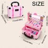Lipstick Children's Makeup Toys Portable Children Cosmetic Beauty Set Kids Makeup Kit  Makeup Tool