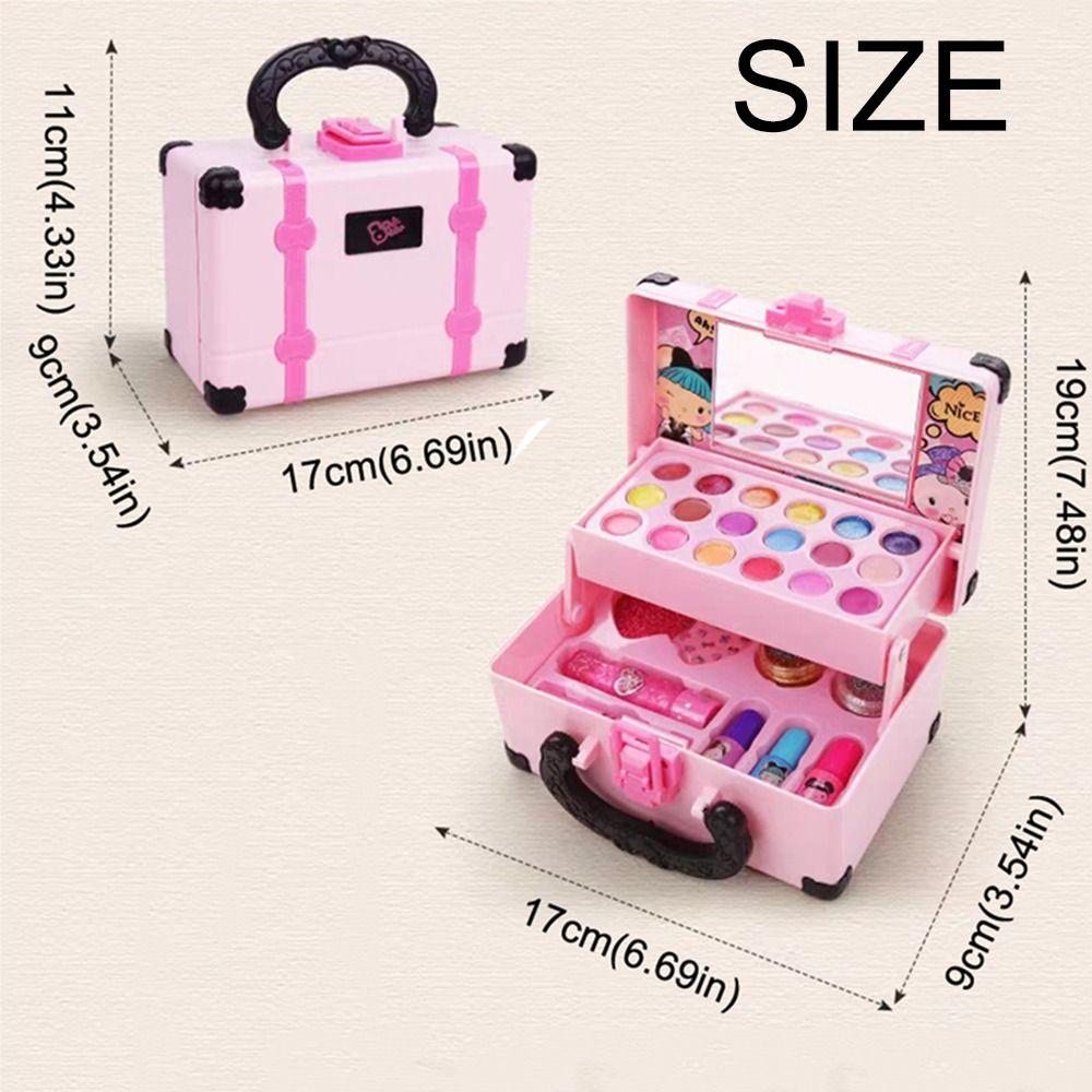 Portable Children's Makeup Toys Eye Shadow Children Cosmetic Beauty Set  Makeup Tool