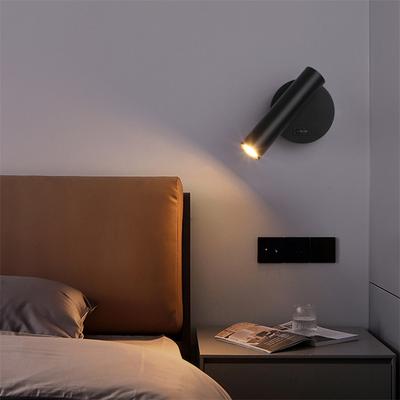 3W Nordic LED Lesen Wand Lampe Mit Schalter Faltbare Und Drehbare Hotel Leuchte Nacht Schlafzimmer Wand Montiert Scheinwerfer 110V/220V