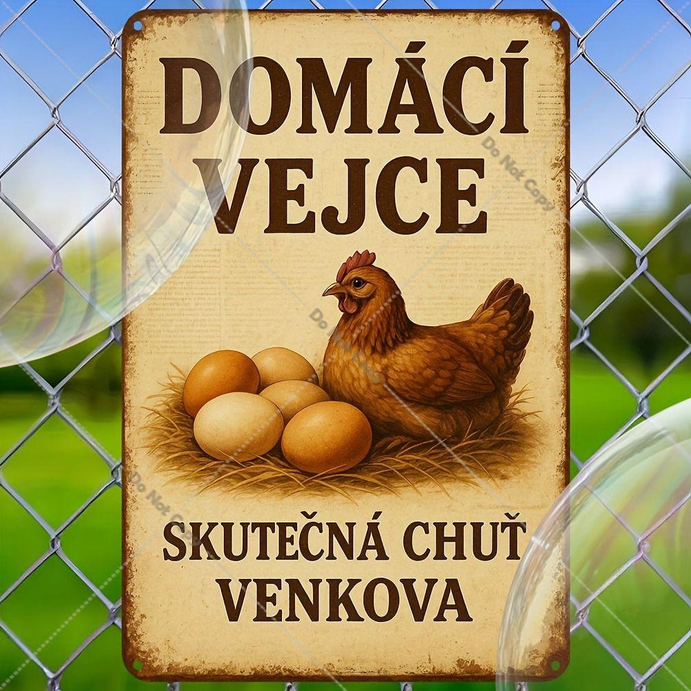 

Metal Wall Art Decor, 20x30cm, Hanging Tin Sign
