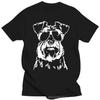 T-shirt Homme Schnauzer Nain Avec Lunettes Bandana Bandeau T-shirt Bandana Chauffe-cou Femme Homme T-shirts Streetwear