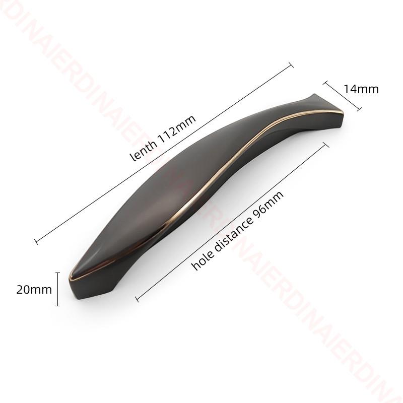 NAIERDI Bright Gold Cabinet Handles Fish Solid Drawer Knobs Zinc Alloy Kitchen Cupboard Door Pulls Furniture Handle Hardware