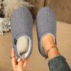 Plush Teddy Bear Slippers, Non Slip Sole, Comfortable and Warm Casual Shoes for All Seasons, Men's and Women's Home Slippers