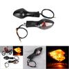 1 Pair Turn Signal Indicator Lamp Fit for   CRF250L Motorcycle Modified Black Yellow