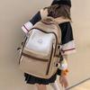 Backpack New Fashion Student School Bag Simple Junior High School Student College Student Backpack
