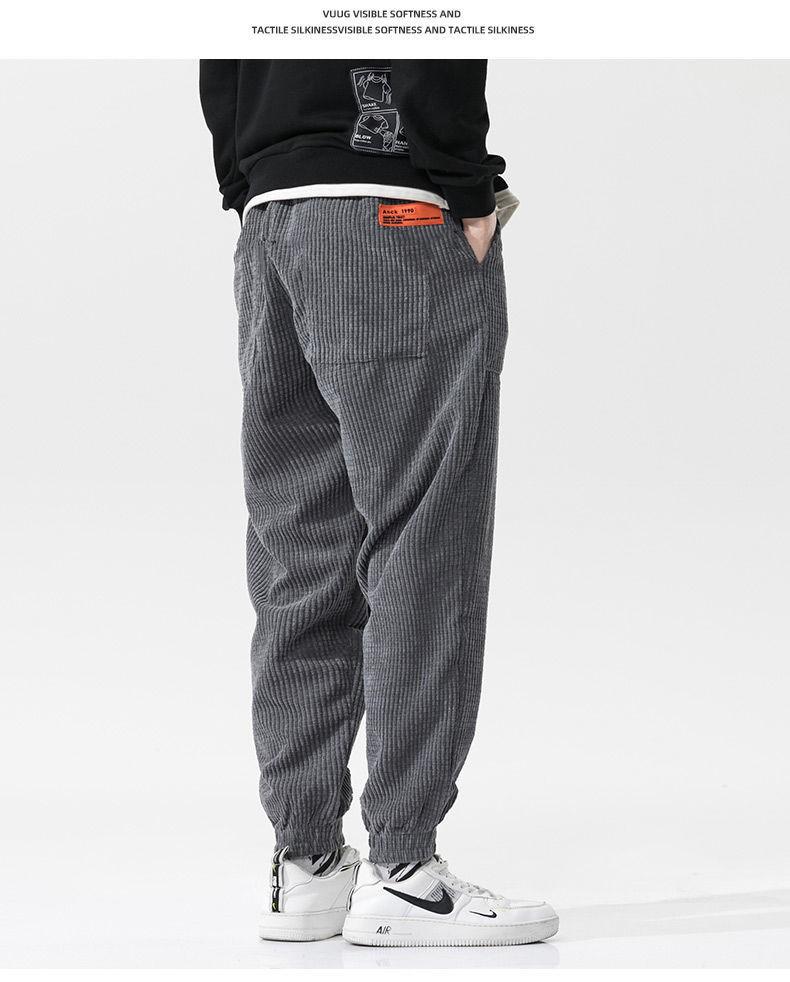 2022 Men's Winter Trend Corduroy Casual Loose-Fit Pants