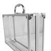 Aluminum Alloy Carrying Case Travel Cosmetic with Lock 300x210x80mm Accessory Jewelry Organizer