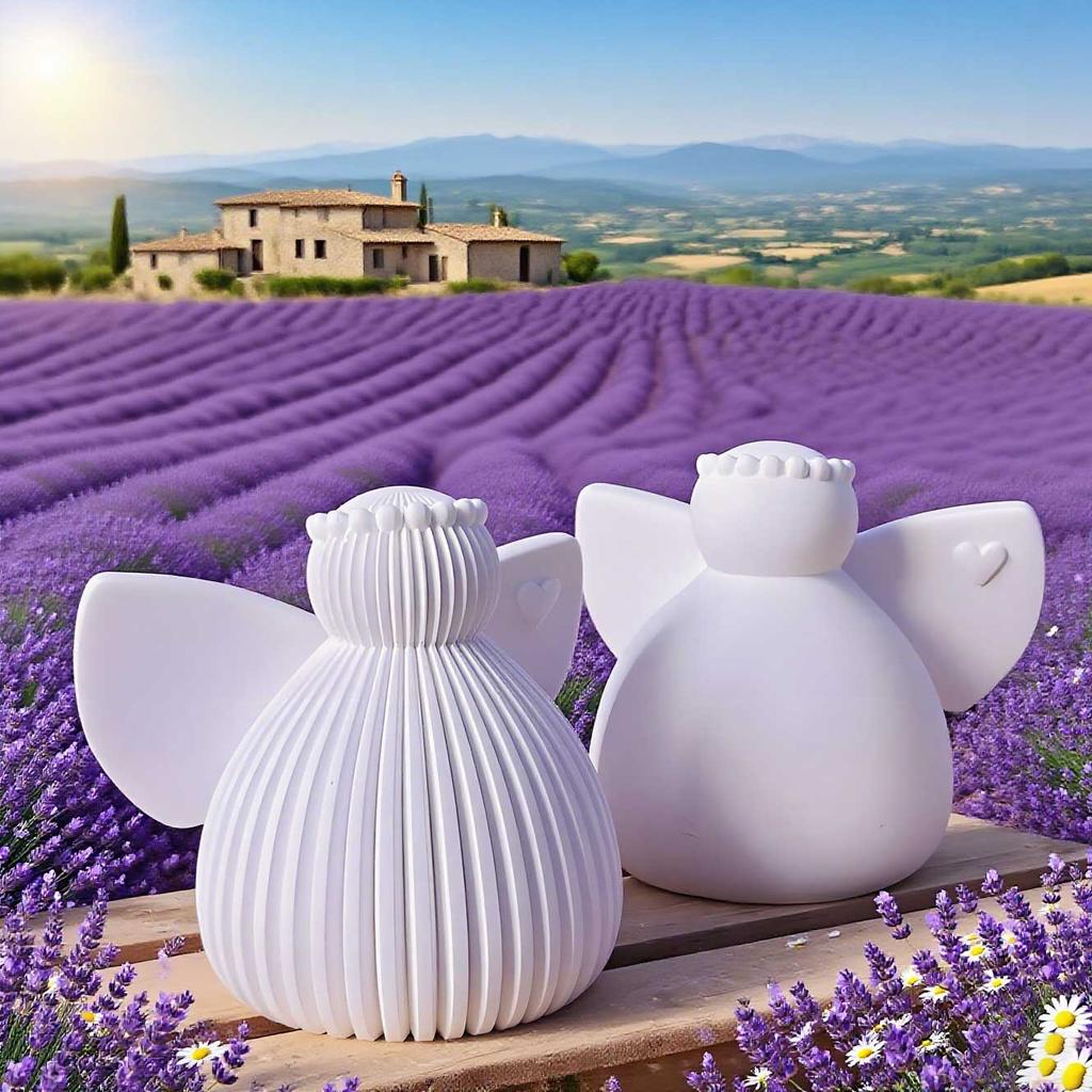 Chubby and Elegant Angel Mold, Suitable for Christmas, Halloween, Wedding, Compatible with Silicone, Plaster, Resin, Clay, DIY