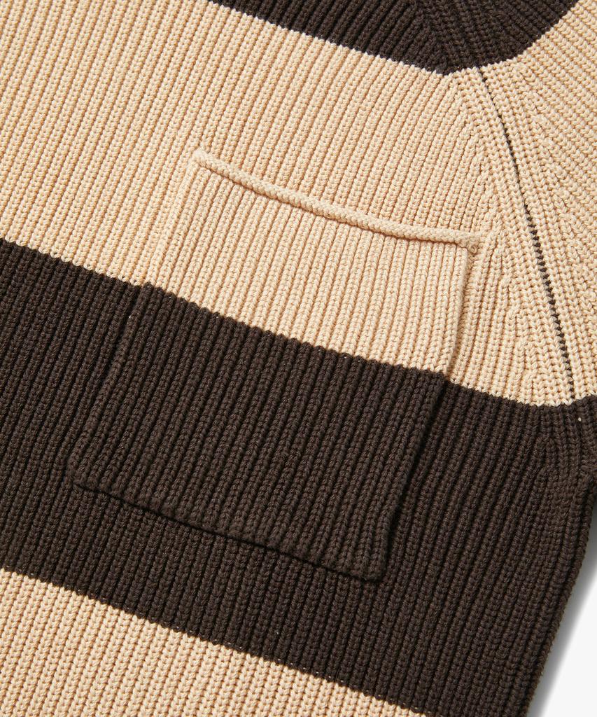 SUARE Striped Washable Cotton Round Knit - 4 Colors