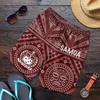 New Harajuku 3D Samoa Emblem Print Beach Shorts Fashion Streetwear Board Shorts Unisex Cool Swimming Shorts Men Swimming Trunks