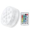 IP68 LED Pool Light RGB 16 Colors Underwater Lamp with Magnet Suction Cups 21?Key Remote Control