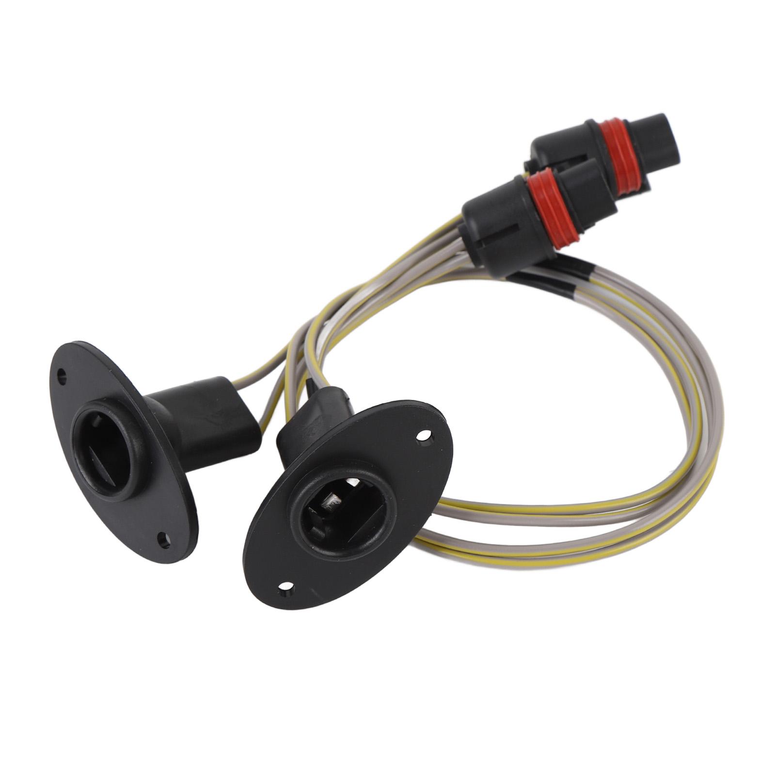 

2 шт. жгут проводов подсветки номерного знака стабильное соединение длительный срок службы 5179988AA для 1500 2500