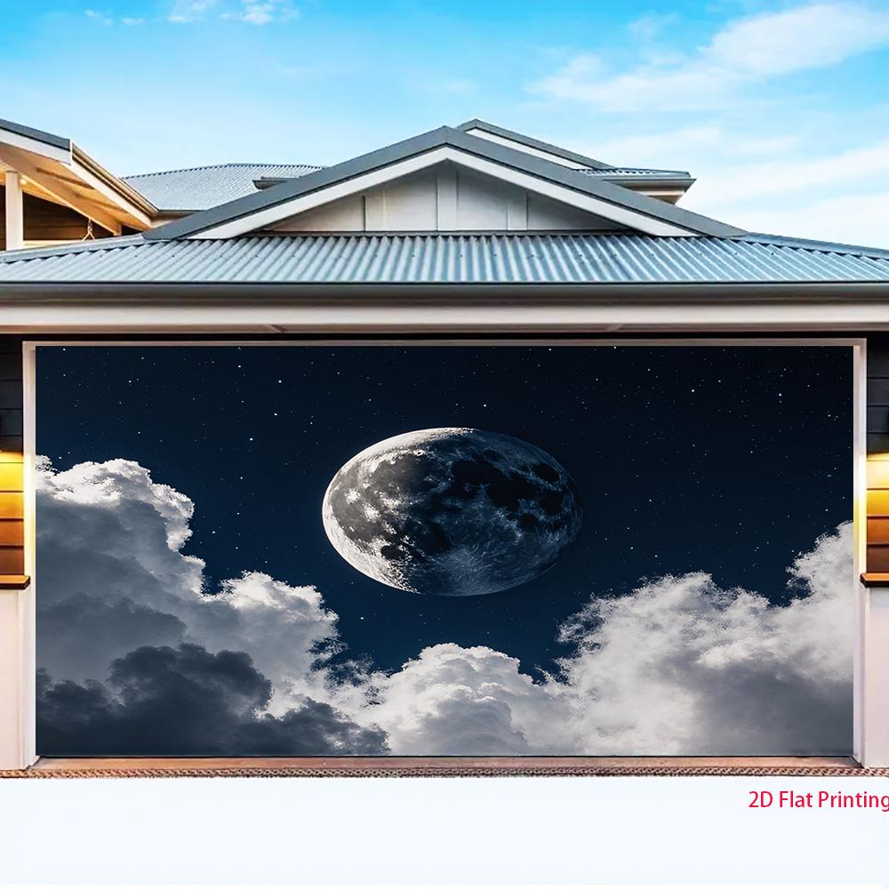 2D plane, 1 piece of new moon in the night sky, suitable for party photography and room decoration, party activities
