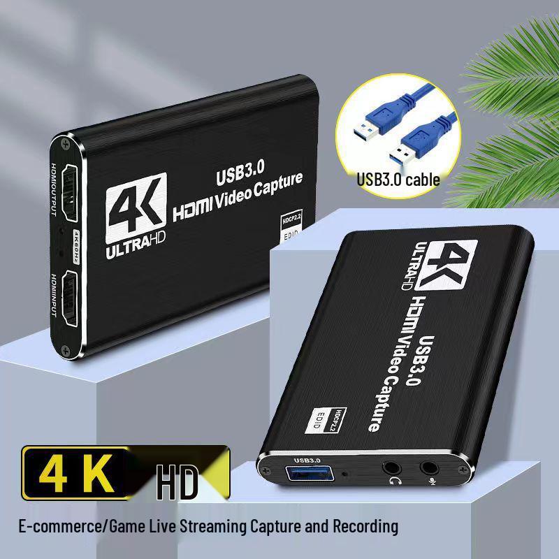 

USB 3.0 HDMI Video Capture Card with Loop Out for Game Streaming & Camera Recording HU3.0