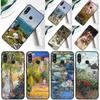 Claude Monet Garden Lotus Bridge For Huawei Nova Y90 Y91 Y60 Y70 Y72 Y61 9 10 SE 12i 12s 11i 5T P60 Pro P20 P30 P40 Lite Case