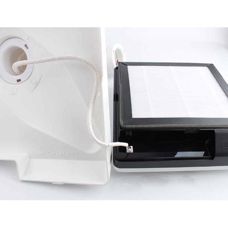 Collettore di Polvere per Unghie da 60W Filtro Schermo Manicure Aspirazione Aspirapolvere per Unghie