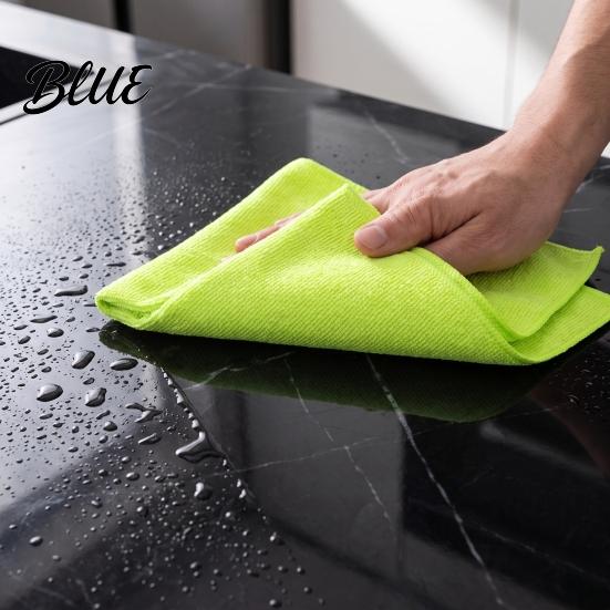 Non-scratch Countertop Wipes Microfiber Cleaning Cloth Roll Lint-free Washable Wipes Tear Wear-resistant Kitchen Away Paper Towels for Wet