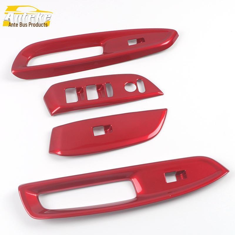 

Compatible Decorative Frame & Sequin Sticker for 21 Right-Hand Drive Power Window Switch Models