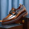 Fashion 2024 New Shoes For Men Loafers Mens Dress Shoes Leather Shoes Man Male Genuine Leather Social Shoes