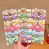 6/12Pcs Hair Rope High Elasticity Fabric Hair Rings Flower Bowknot Decor Versatile Hair Tie Hair Accessory