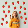 50 PCS Strawberry Cutouts for Bulletin Board Decorations, Strawberry Paper Cut-Outs for Classroom Bulletin Board Wall Decor Teacher Student Craft