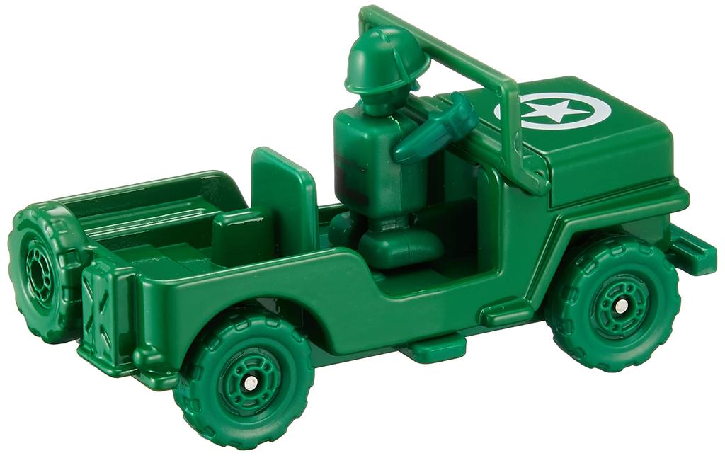 Tomica Dream Tomica Toy Story Green Army Men Military Truck Ride-On TS-07 &
