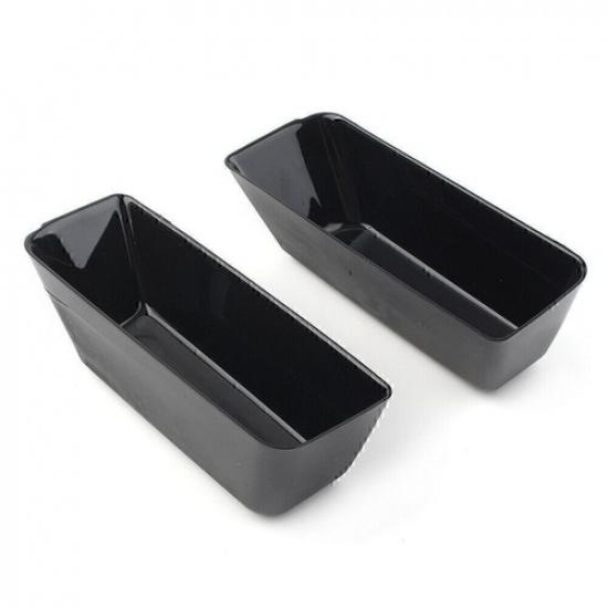 Car Rear Door Handle Armrest Storage Box Tray Bin Kit For Ford Edge 2015-